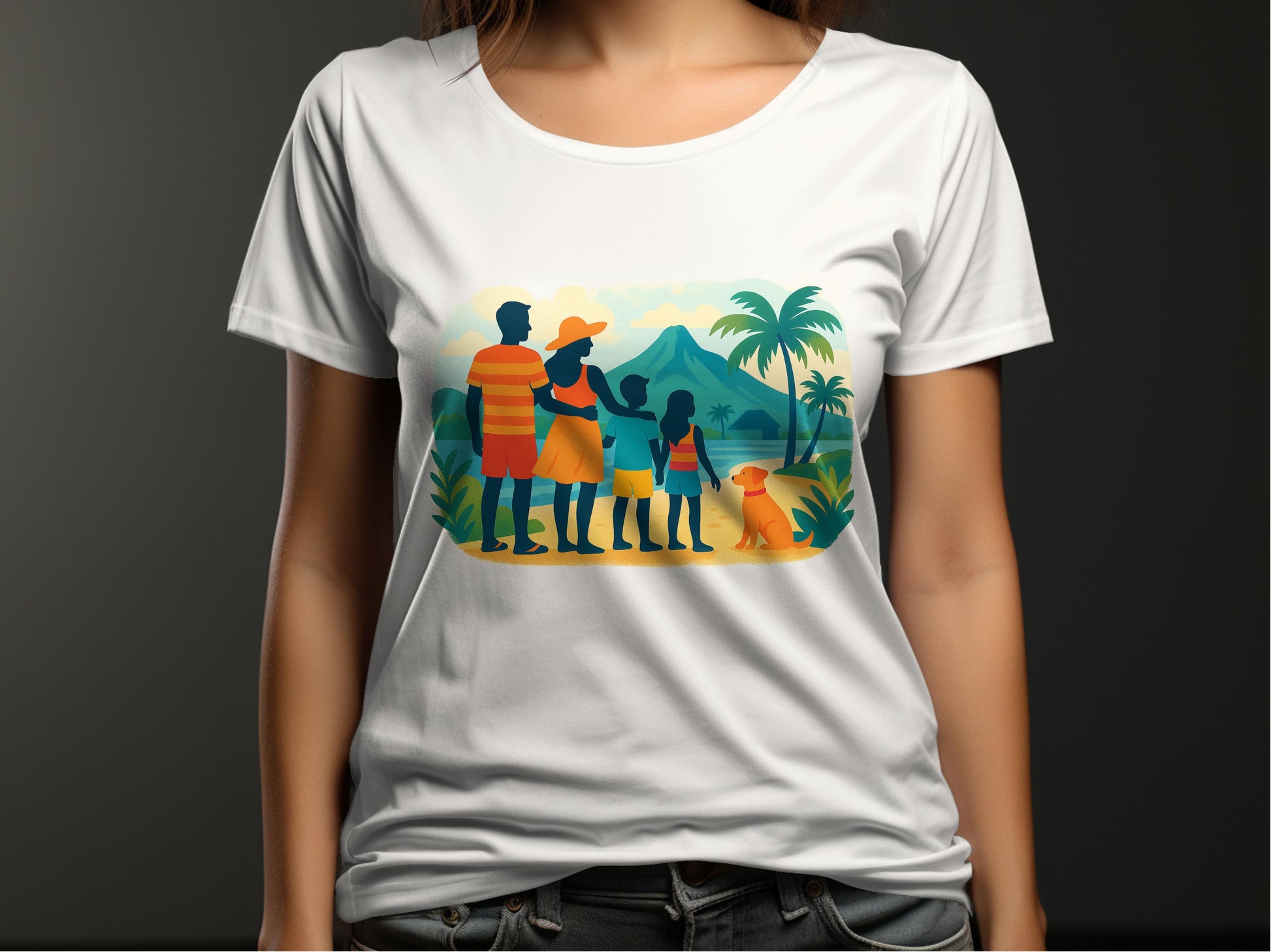 Vibrant Family Travel Adventure Graphic Tee product