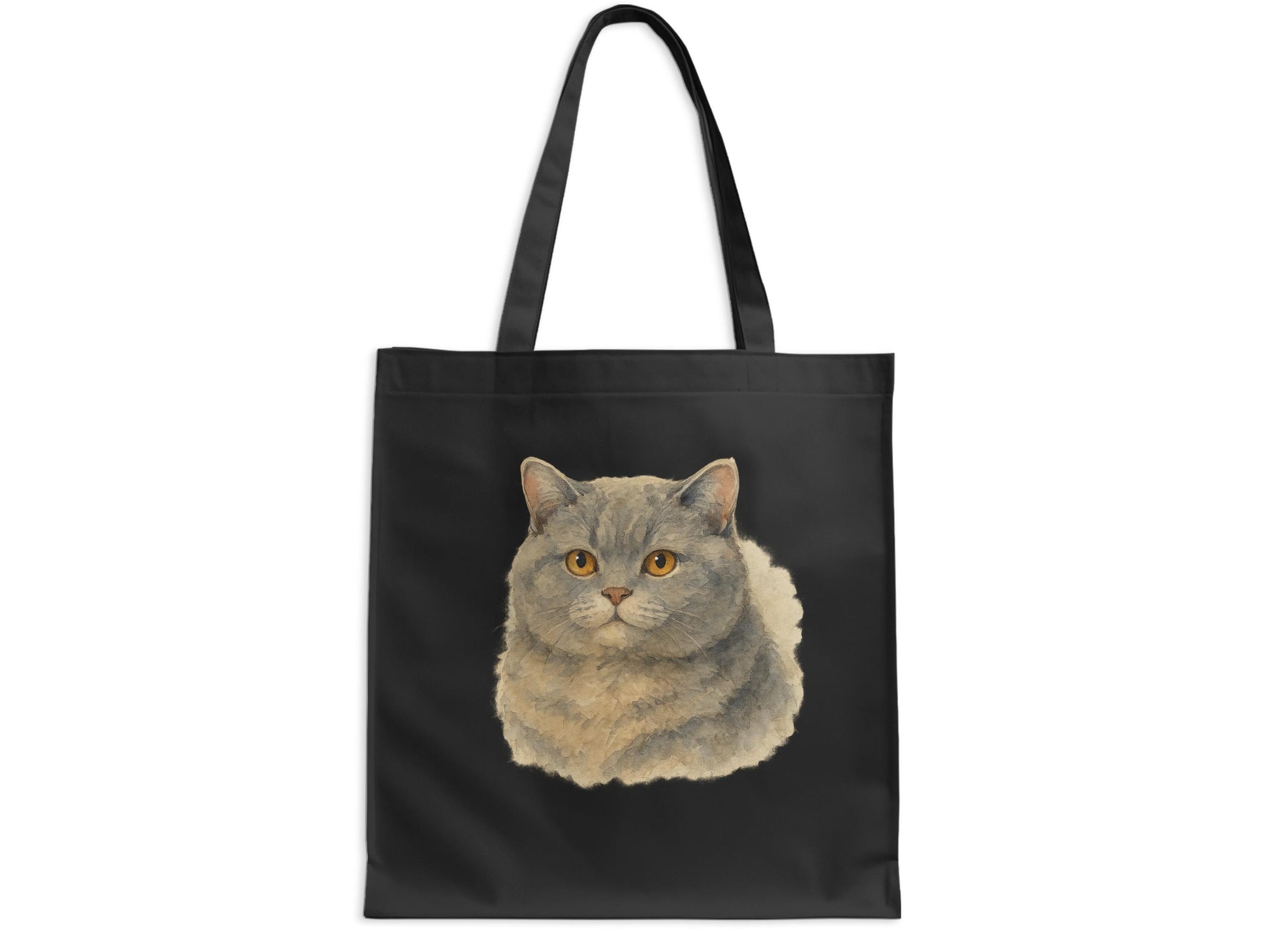 Adorable Cat Illustration Design Tote Bag product
