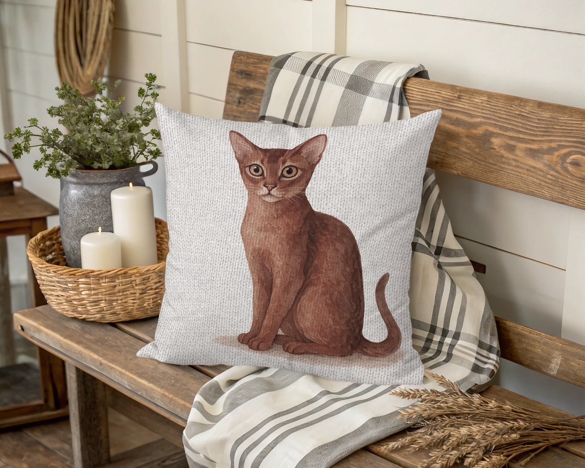 Charming Cat Design Cushion for Your Cozy Living Space product type