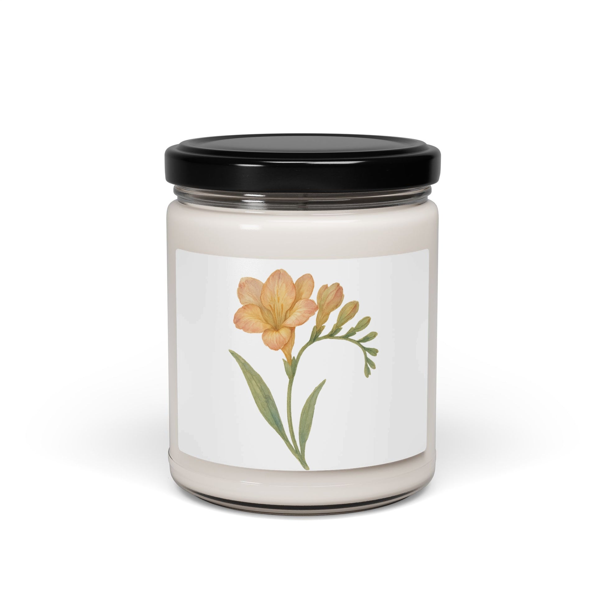 Fragrant Floral Design Jar for Home Decor Candle product