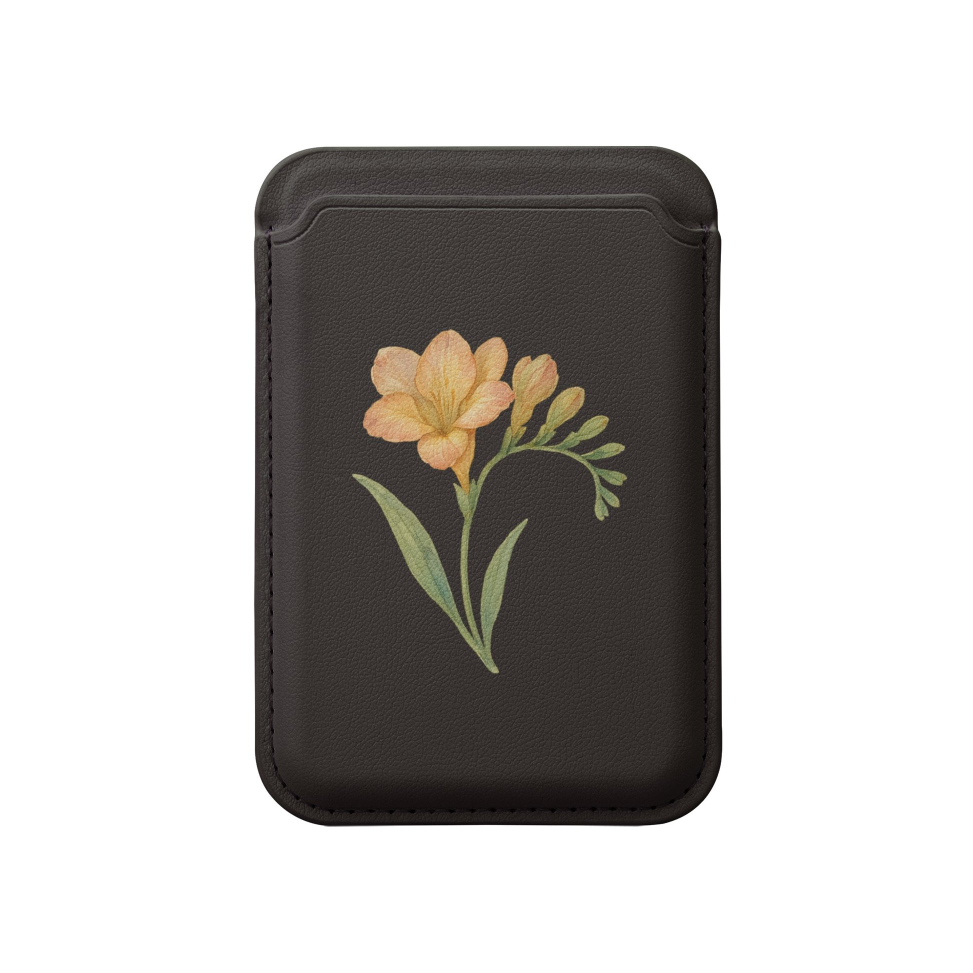 Elegant Floral Inspired Card Holder Wallet product type