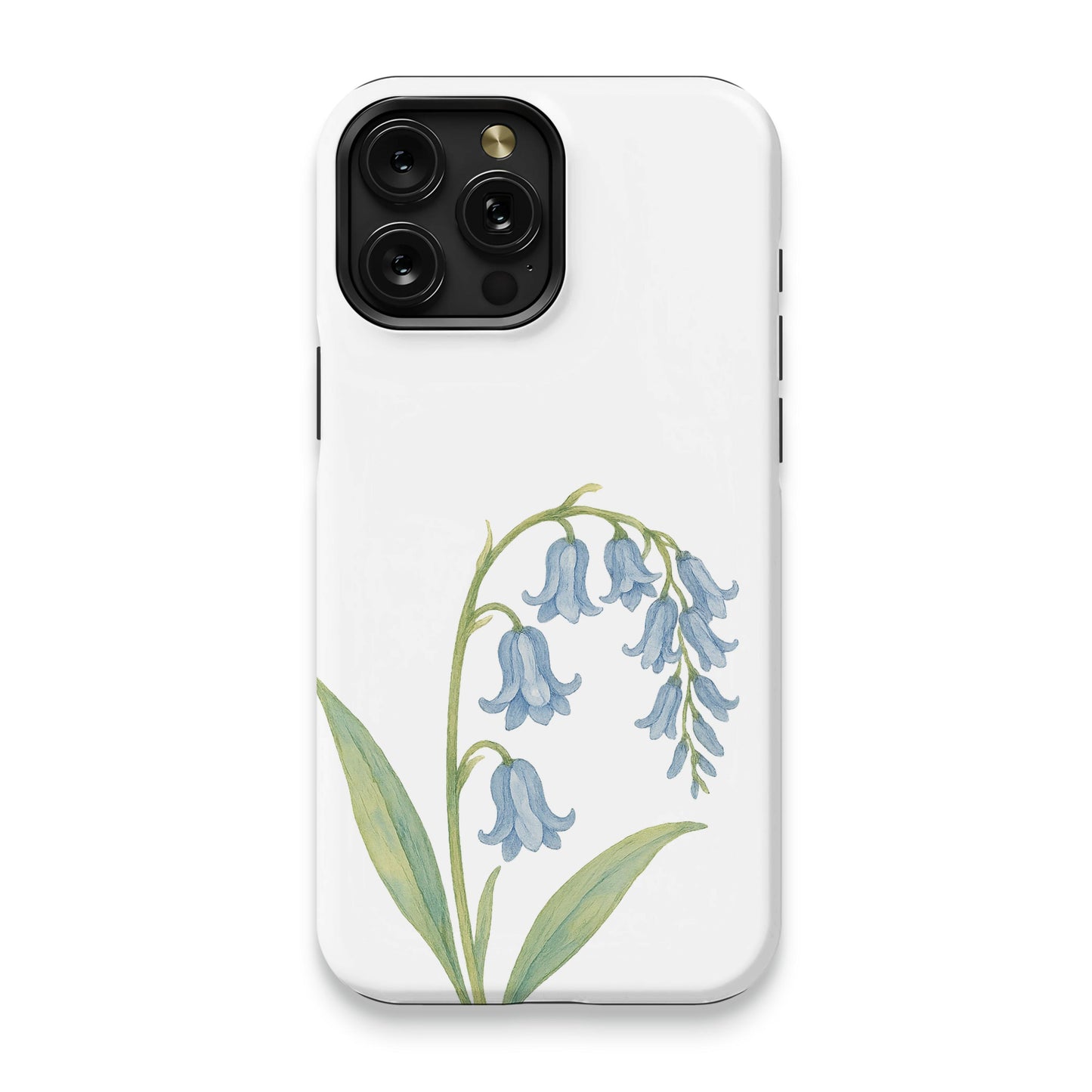 Elegant Bluebell Floral Design Phone Case product