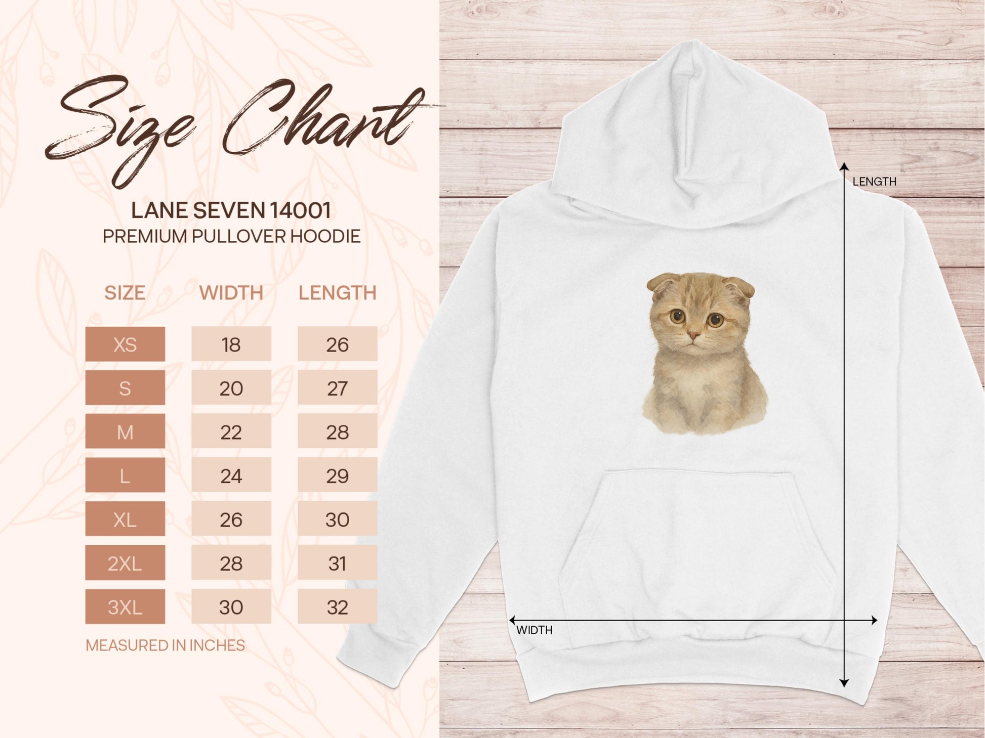 Cute Kitten Premium Pullover Hoodie product type