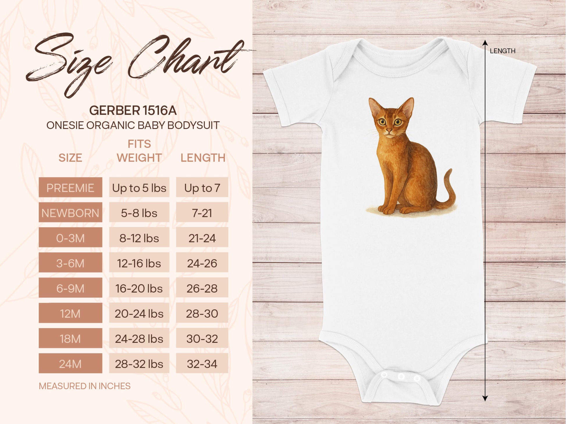 Adorable Cat Print Onesie Organic Baby Bodysuit product