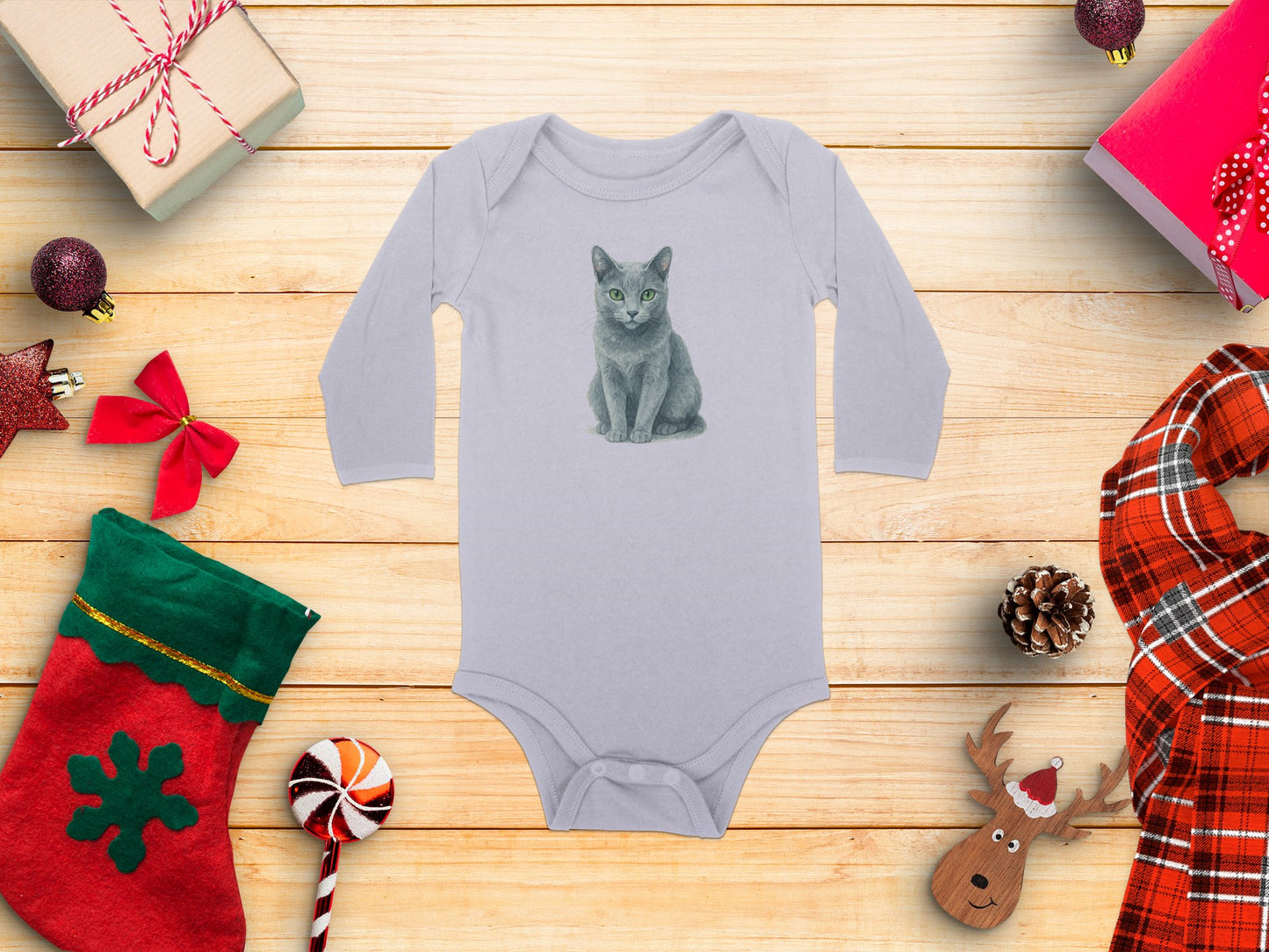 Adorable Cat Print Design Baby Onesie Perfect Gift product type