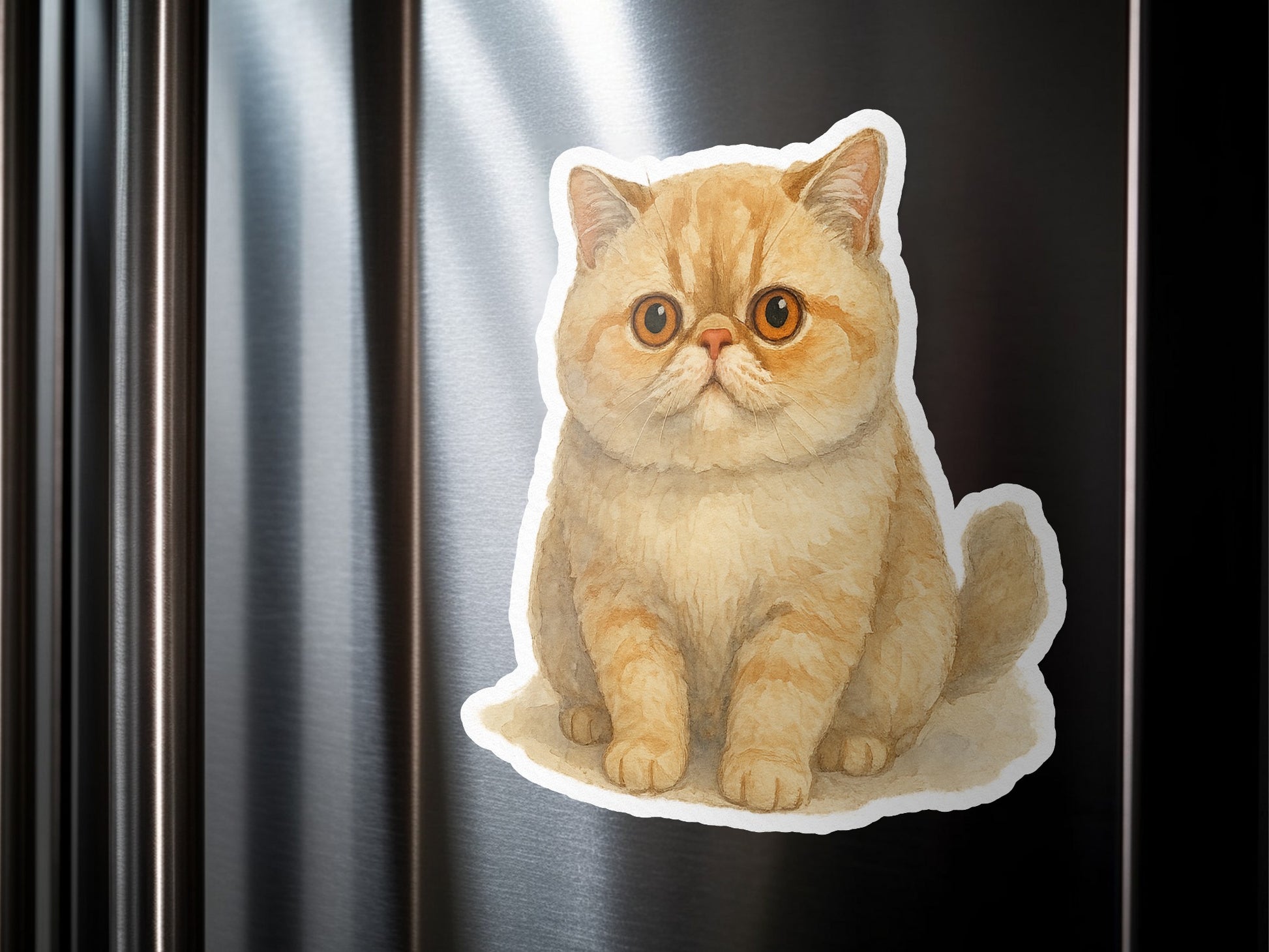 Cute Cartoon Cat Fridge Magnets Decor Funny Stickers product