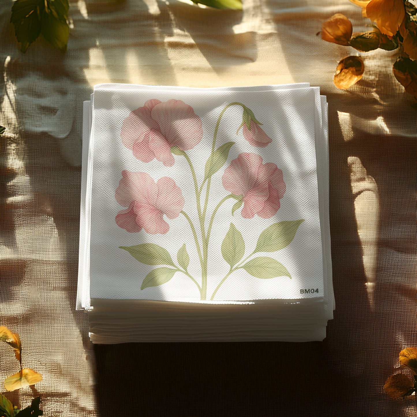 Elegantly Designed Floral Pattern Napkins product