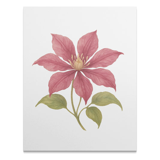Beautiful Pink Bloom Vintage Aesthetic Art product type