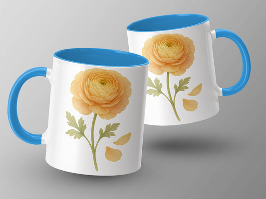 Elegant Floral Design Coffee Mug Unique Trendy Product