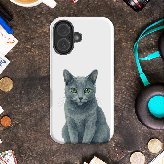 Gray Cat iPhone Case Cute Design for Pet Lovers product type