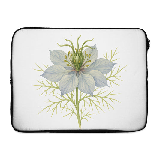 Floral Print Laptop Sleeve Unique Flower Artwork product