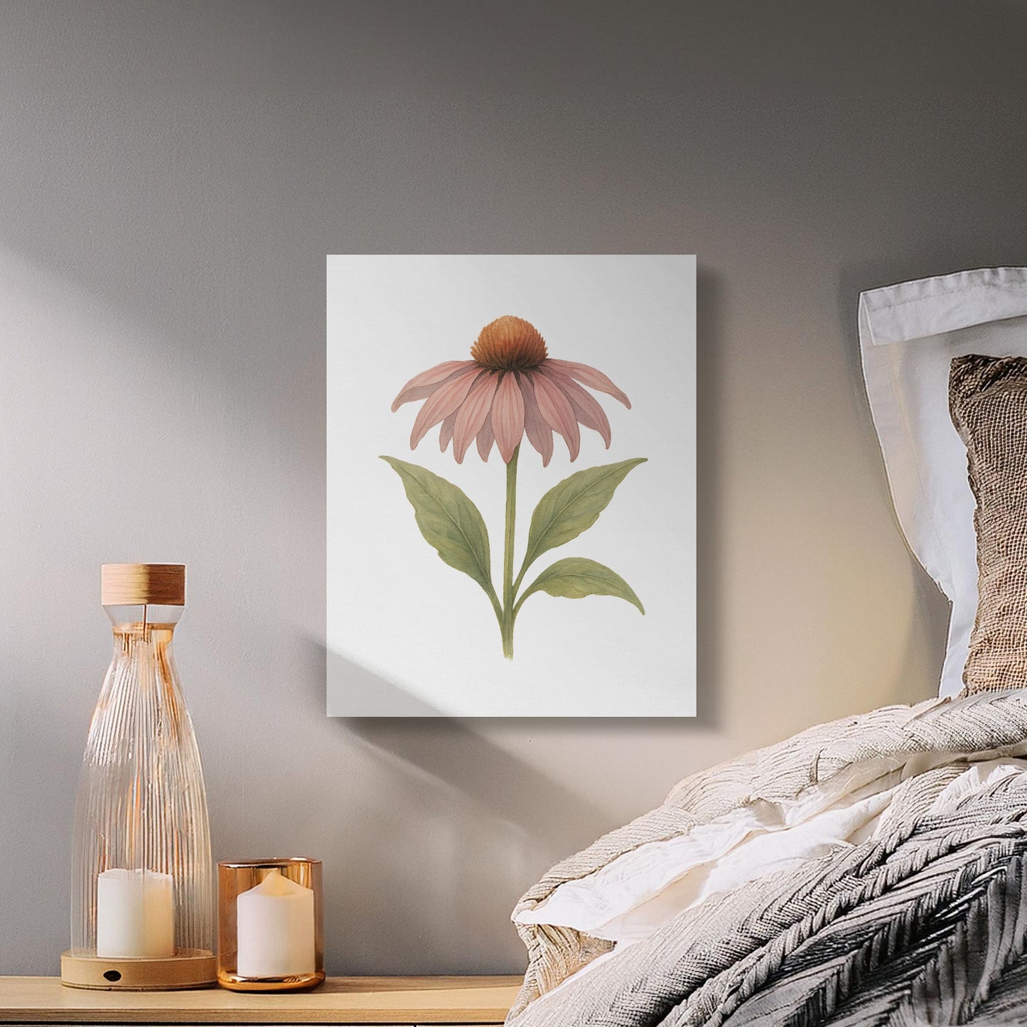Botanical Flower Wall Art Print for Bedroom or Living Room product type