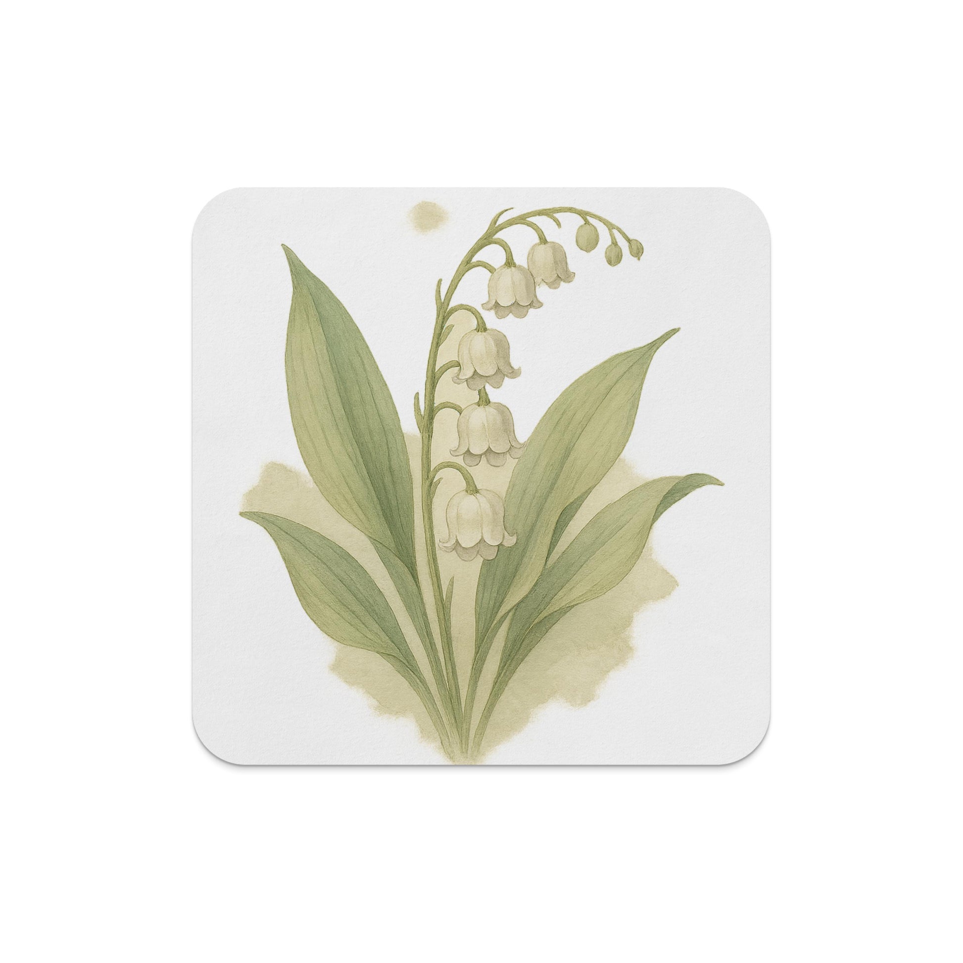 Elegant Lily of the Valley Mouse Pad product type