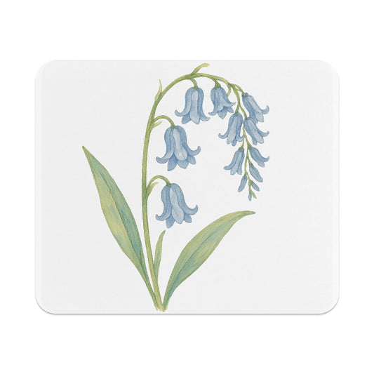 Bluebell Flowers Minimalistic Art Mousepad product