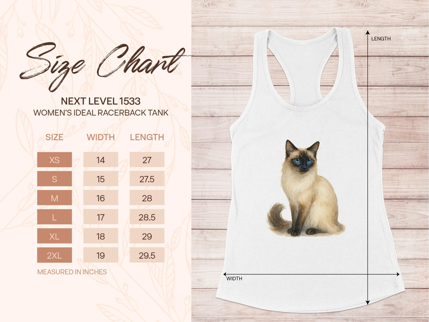 Cute Cat Design Women's Ideal Racerback Tank product type