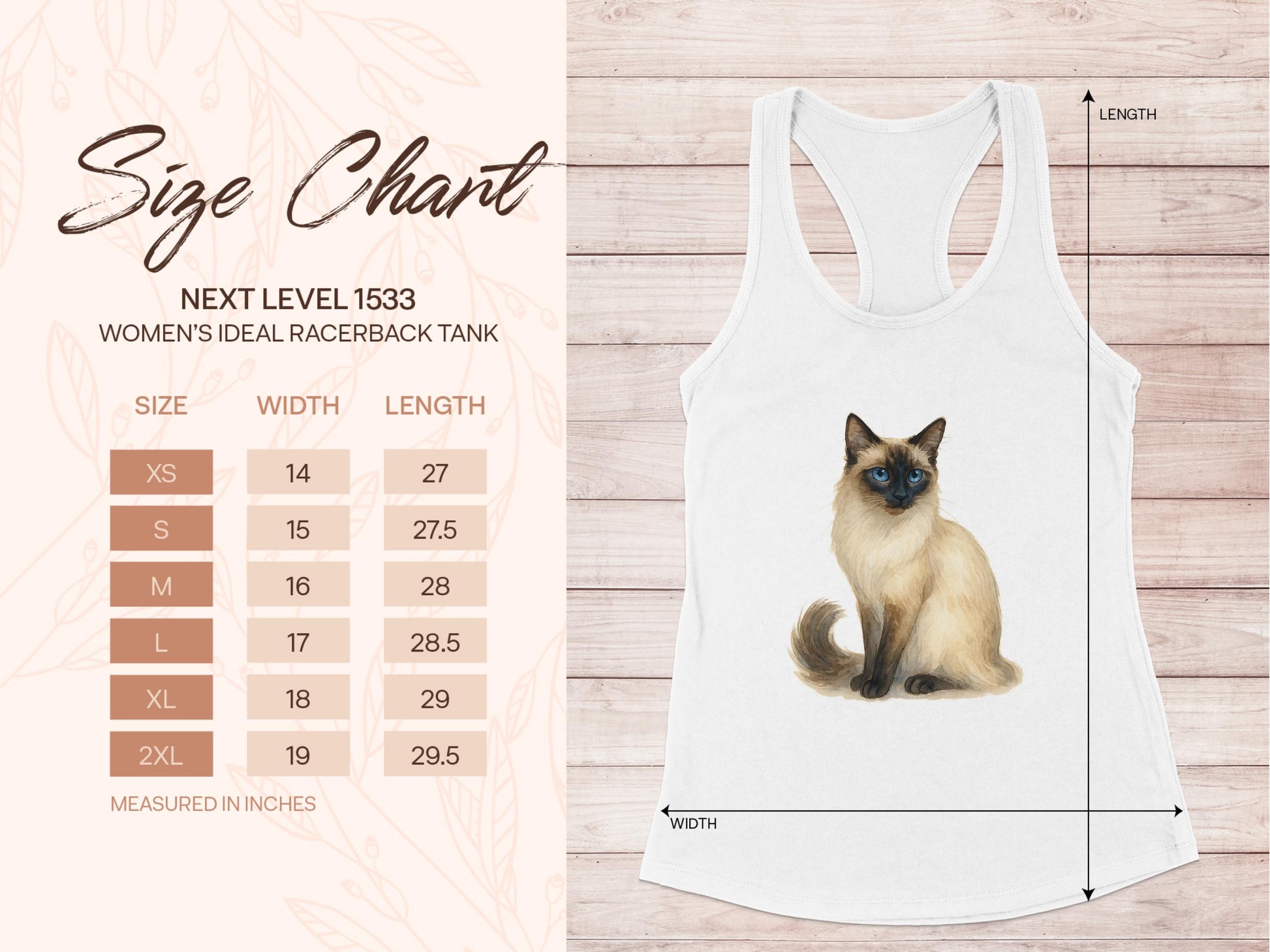 Cute Cat Design Women's Ideal Racerback Tank product type