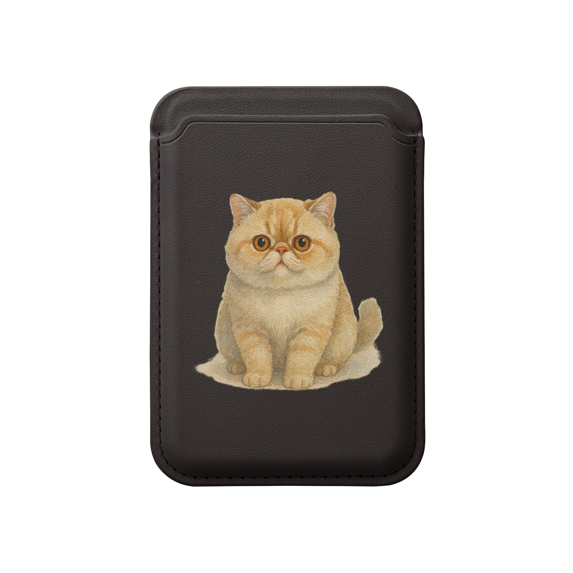 Adorable Cat Illustration Design Phone Wallet product type