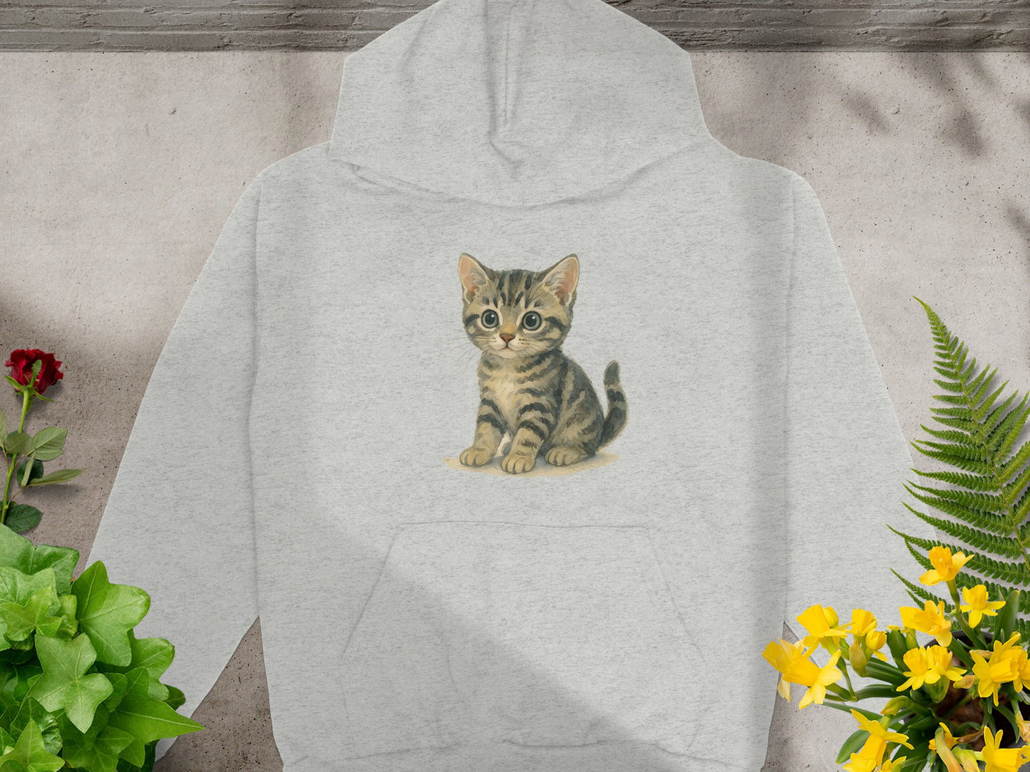 Adorable Kitten Printed Unisex Comfortable Hoodie product