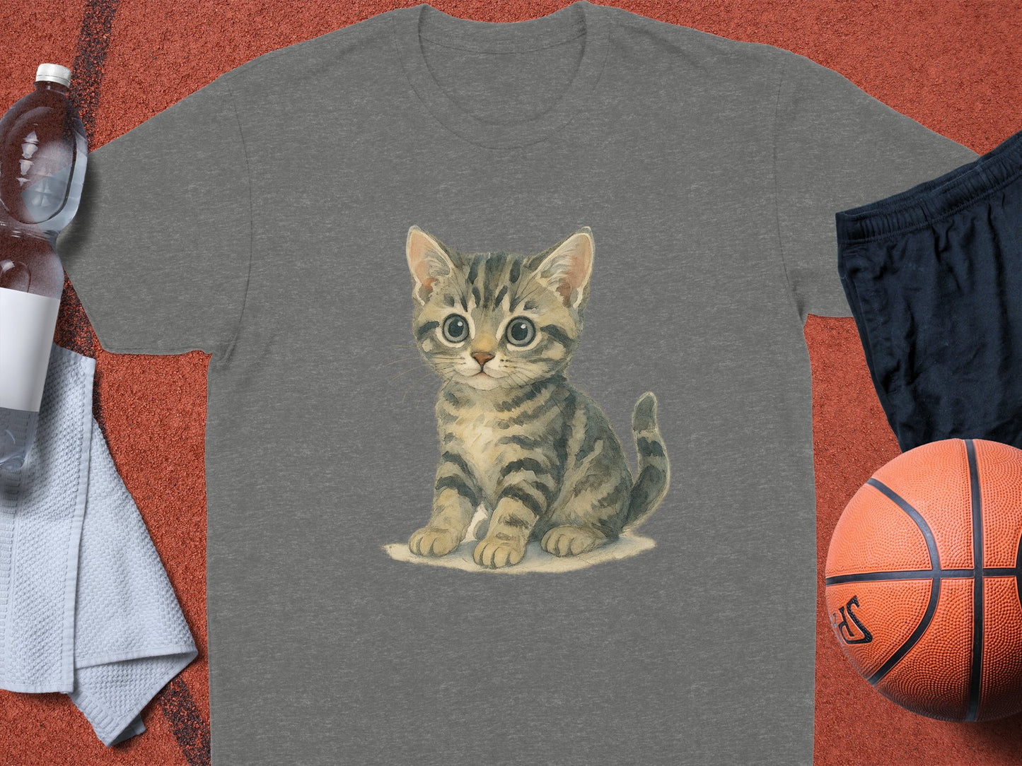 Cute Kitten Graphic Tee Sportswear Product