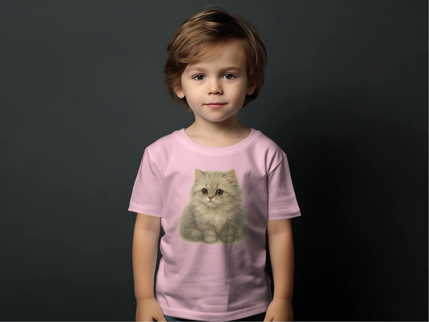 Adorable Kitten Graphic Design Toddler T-shirt product