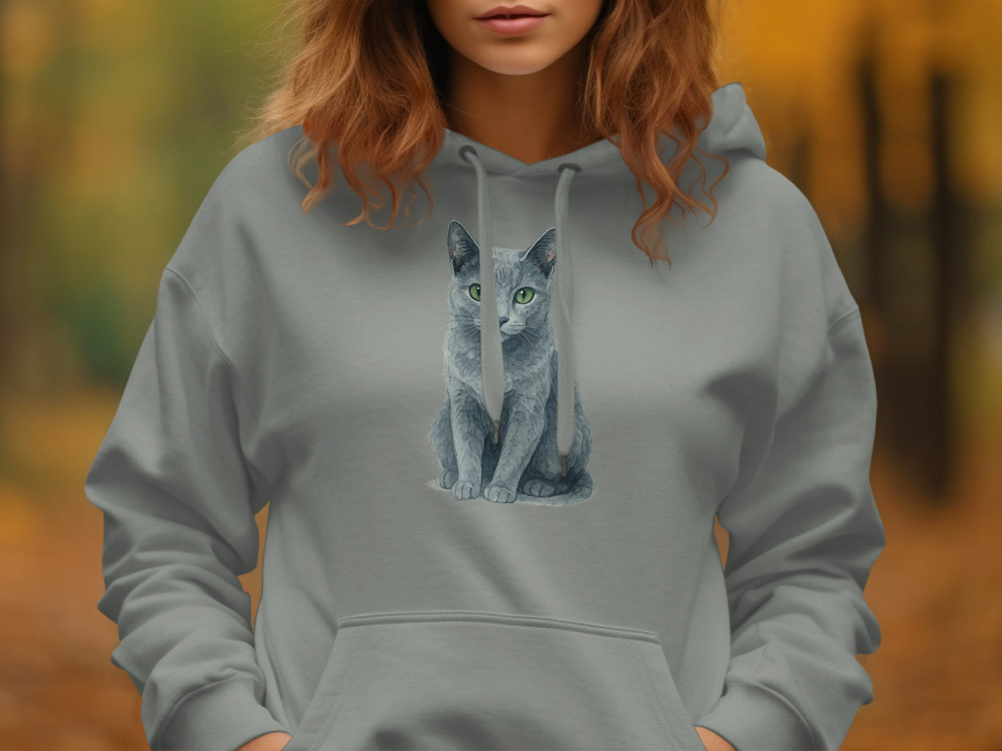 Cozy Hoodie Featuring Cute Cat Graphic Design product
