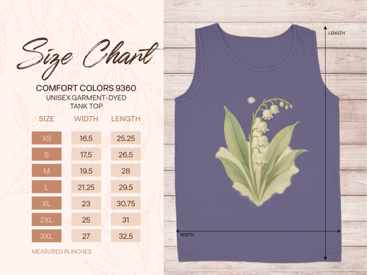 Lily of the Valley Graphic Tank Top product type