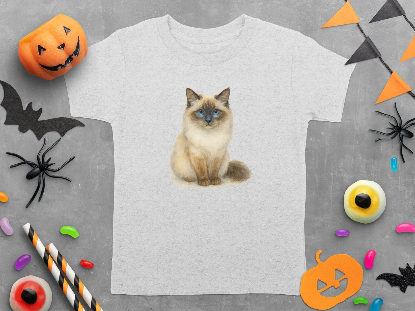 Cute Cat Print Halloween Themed Costume product type