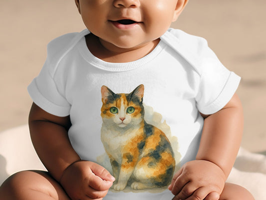 Adorable Baby Outfit Featuring Cute Cat Design product
