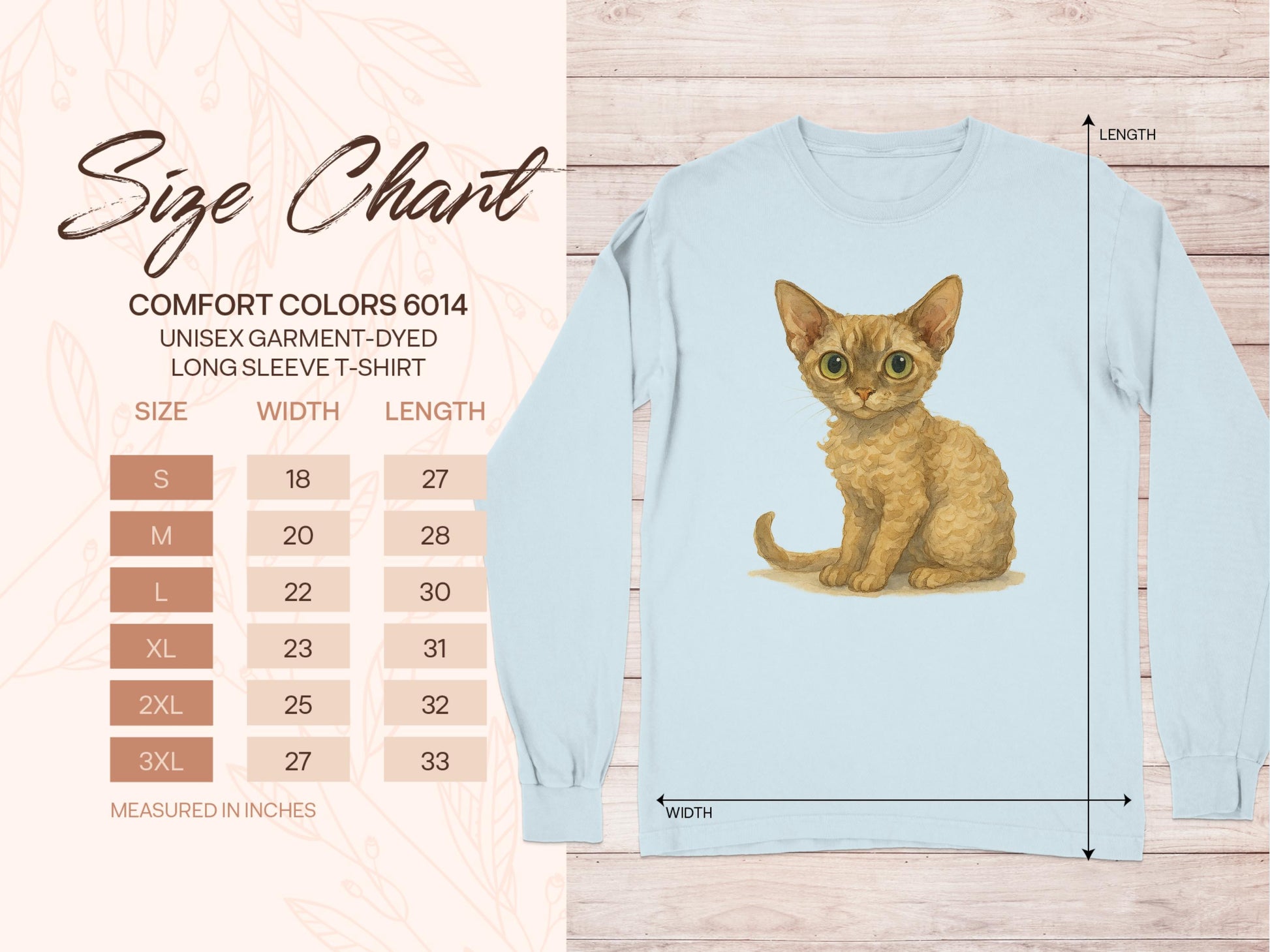 Adorable Kitten Print Long Sleeve T-Shirt product type