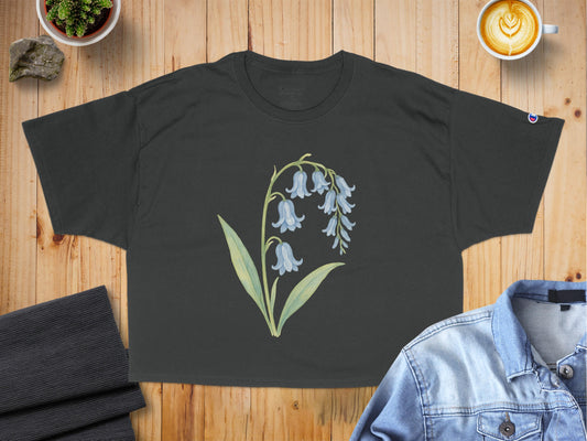 Floral Bell Design Casual Ladies T-shirt product type