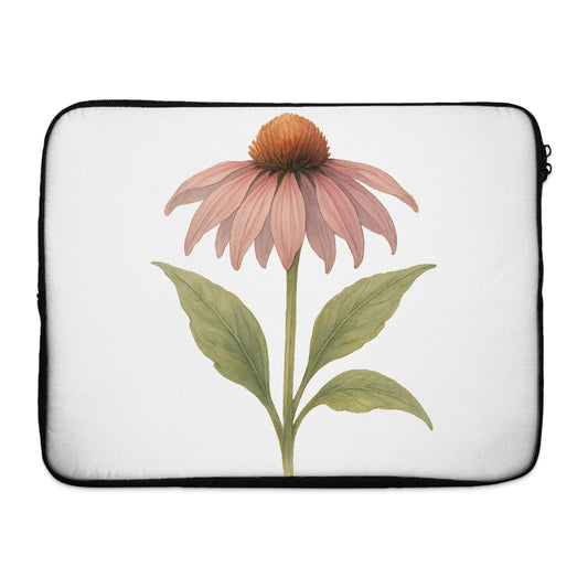 Beautiful Pink Flower Print on Laptop Sleeve product