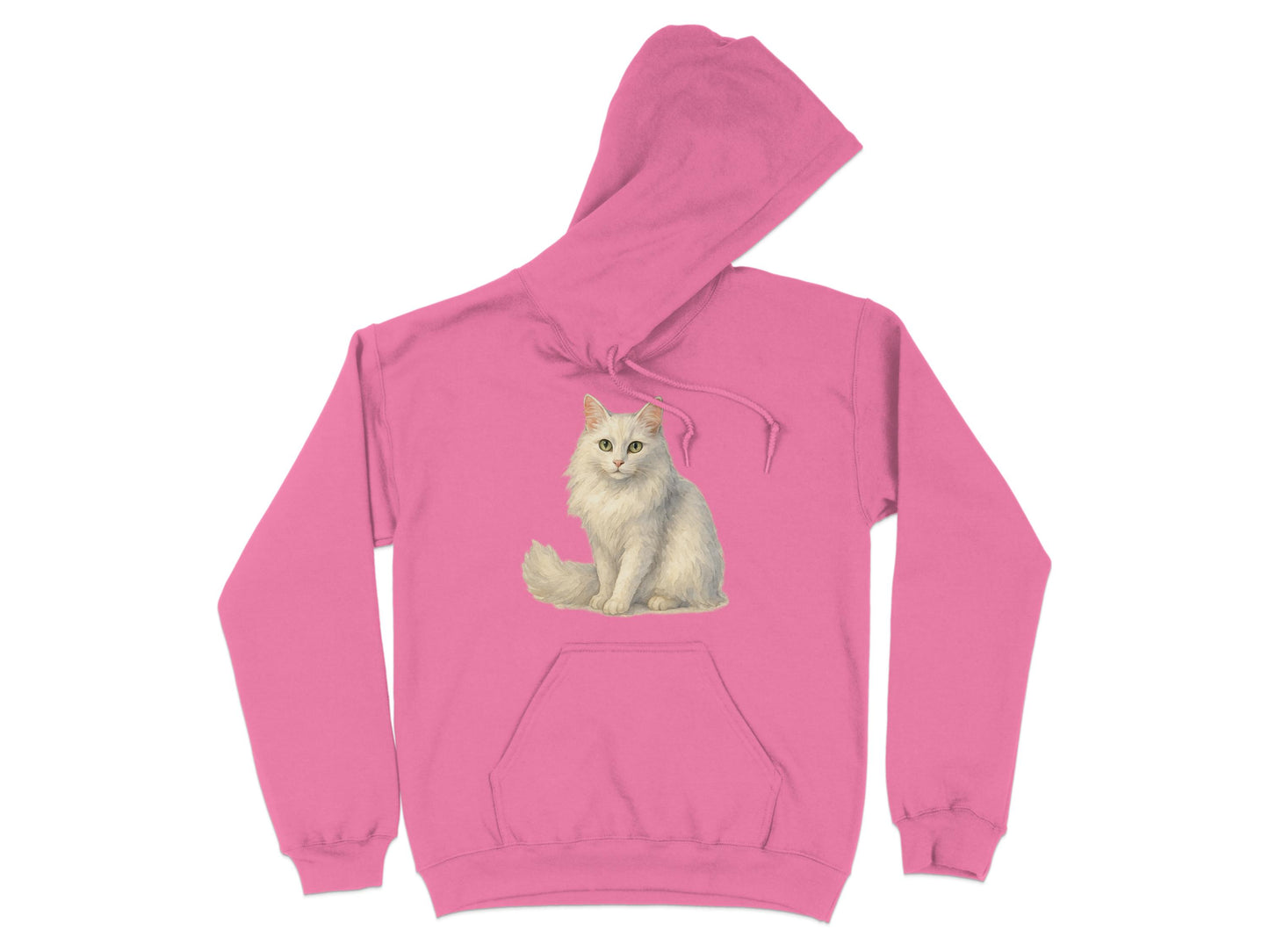 Cozy Hooded Sweatshirt with Adorable Cat Design product type