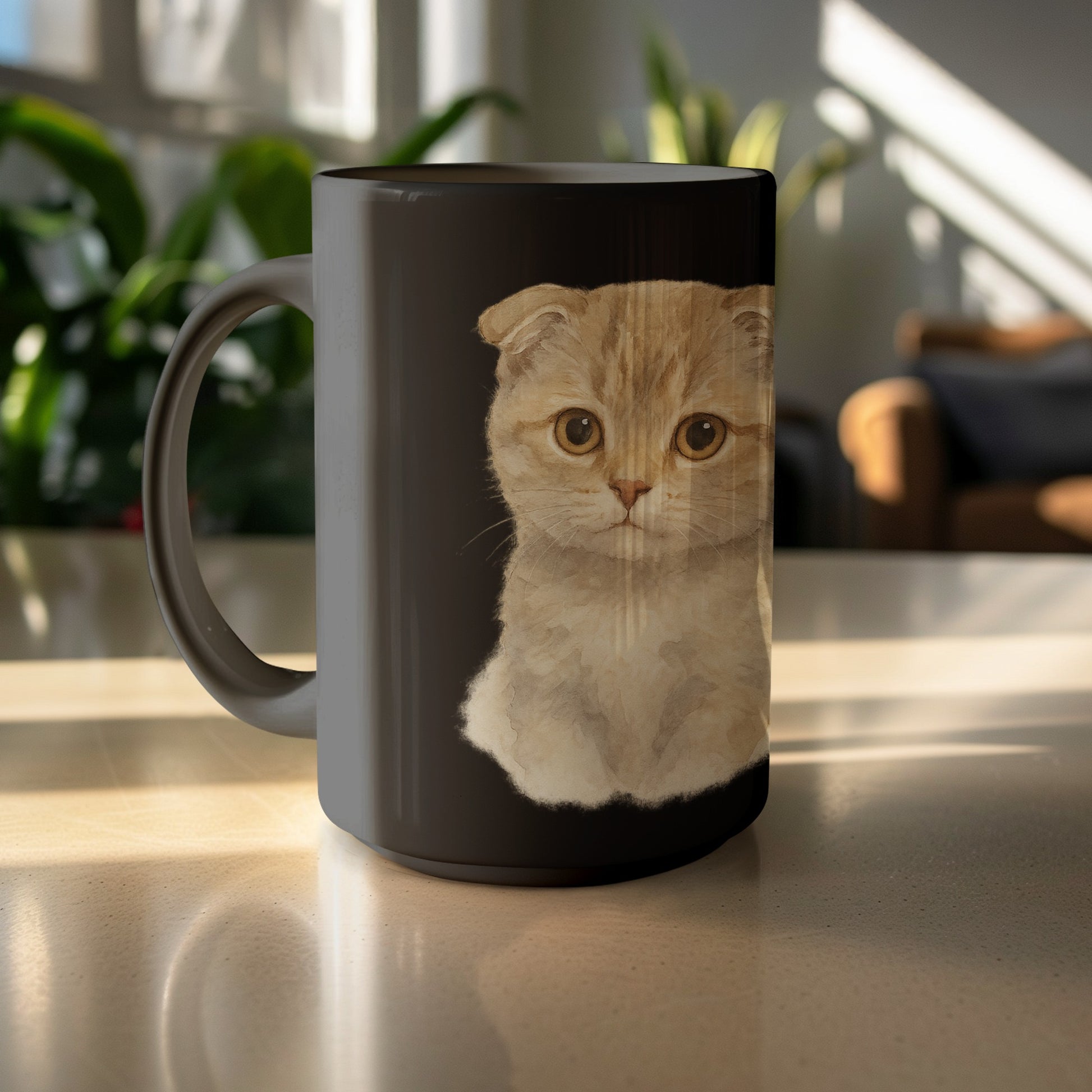 Adorable Kitten Printed on a Stylish Coffee Mug product