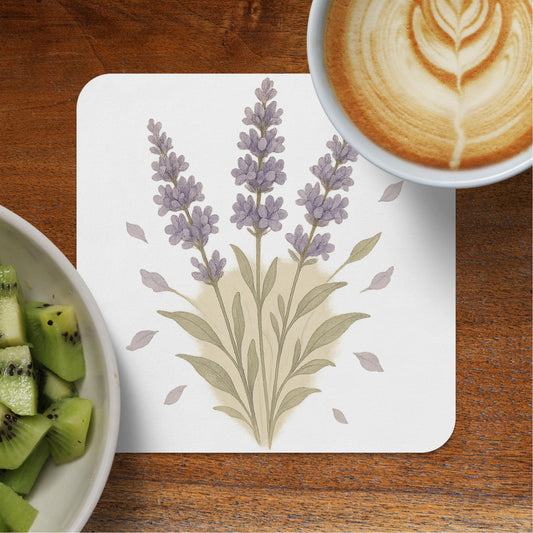 Lavender Flower Design Coaster product type