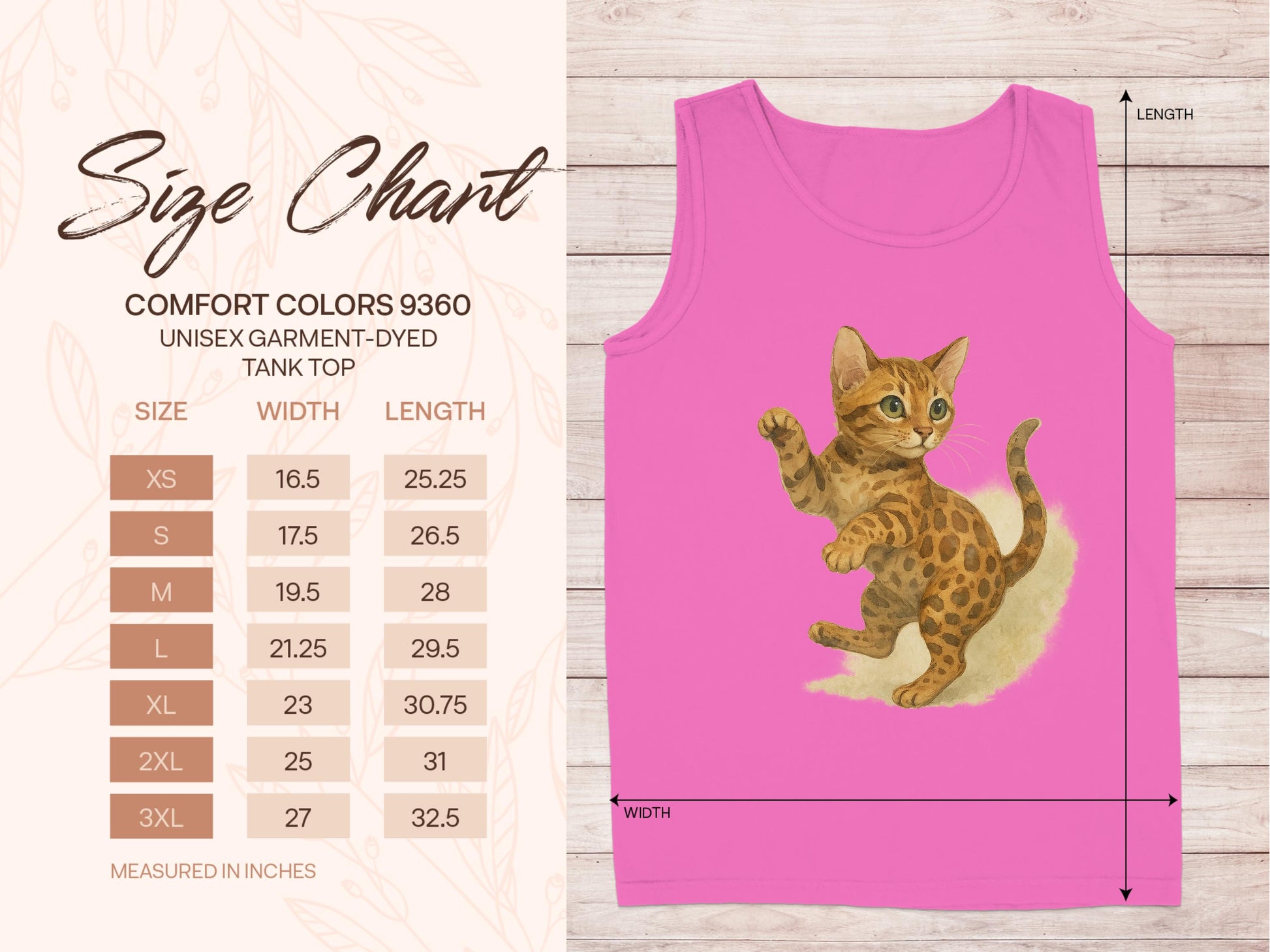 Cute Kitten Print Unisex Garment Tank Top product