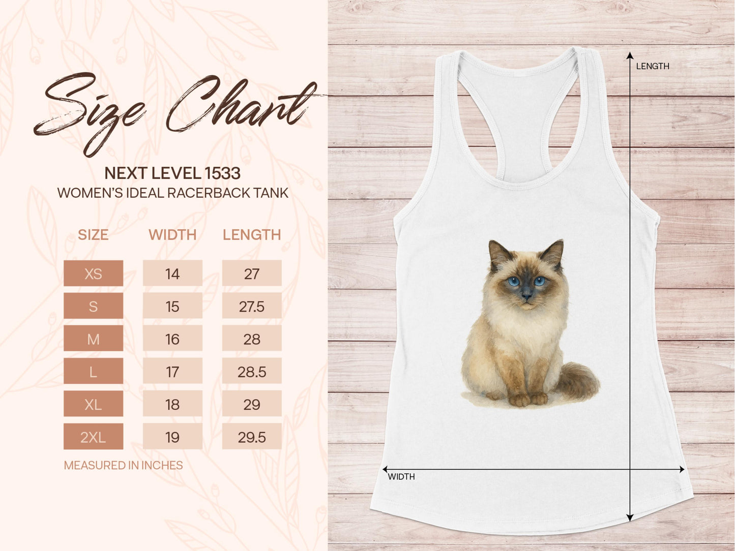 Cute Blue Eyed Cat Graphic Racerback Tank product