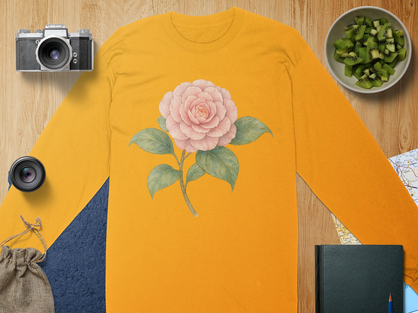 Floral Graphic Long Sleeve Shirt product