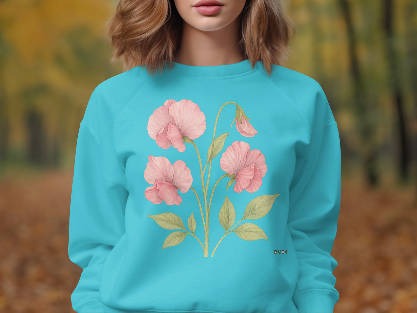 Beautiful Floral Sweatshirt for Stylish Fashion Product