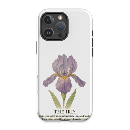 Elegant Iris Flower Design Phone Case product