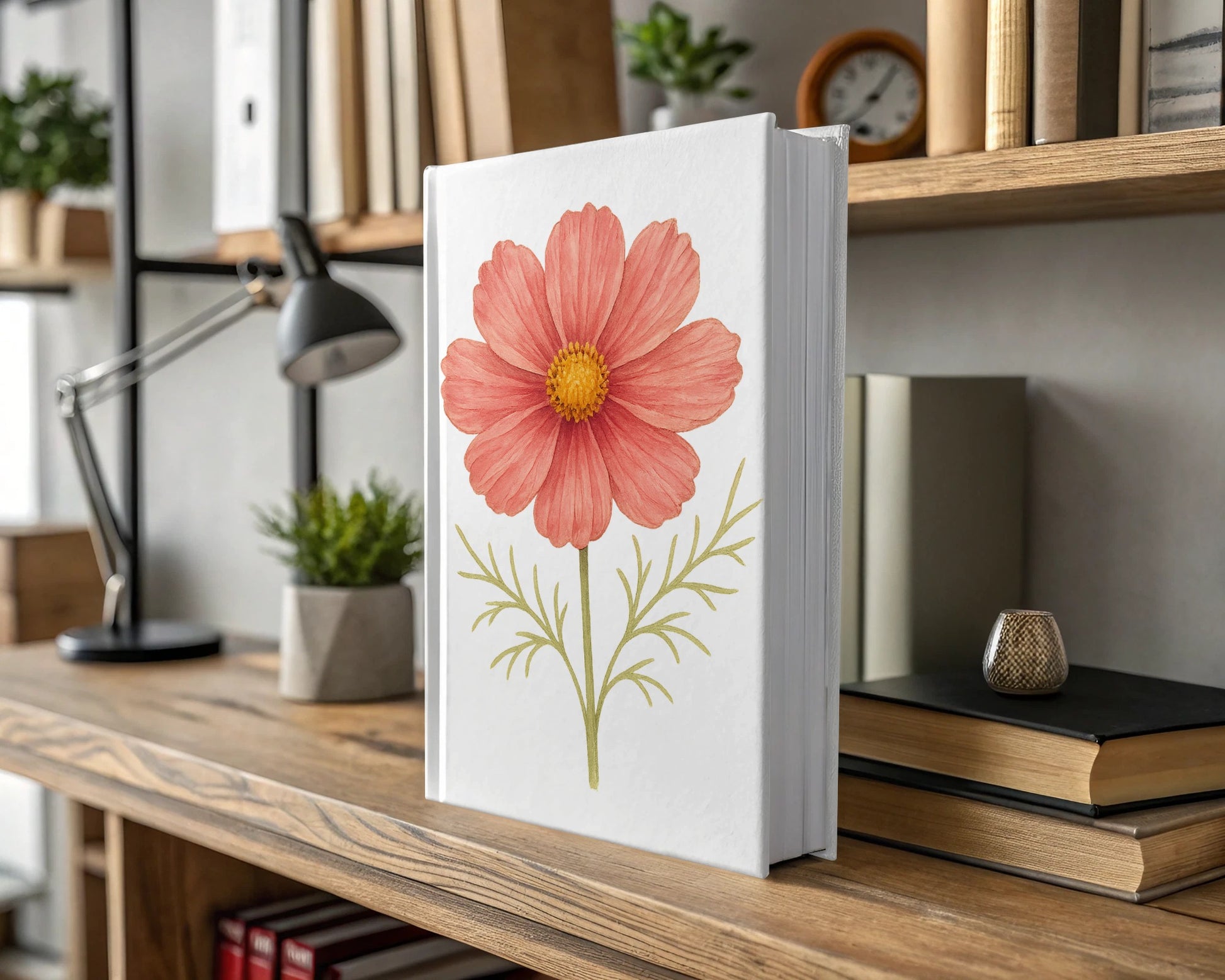 Beautiful Floral Design Handcrafted Book Cover product