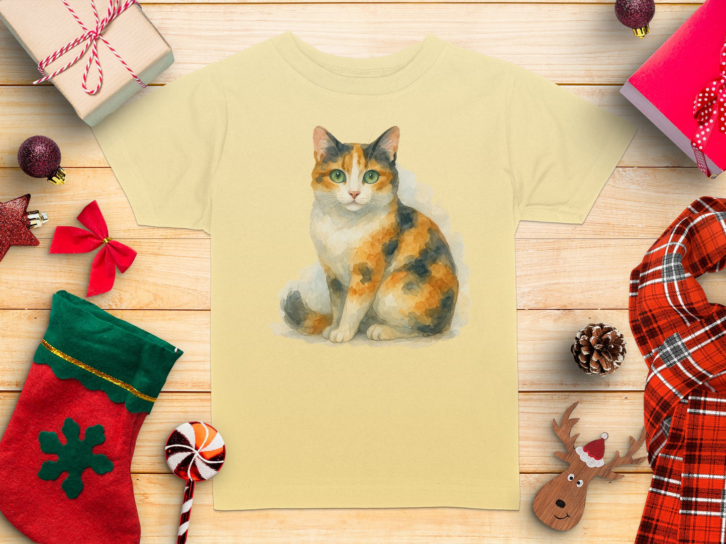 Calico Cat T-shirt Perfect for Cat Lovers T-shirt