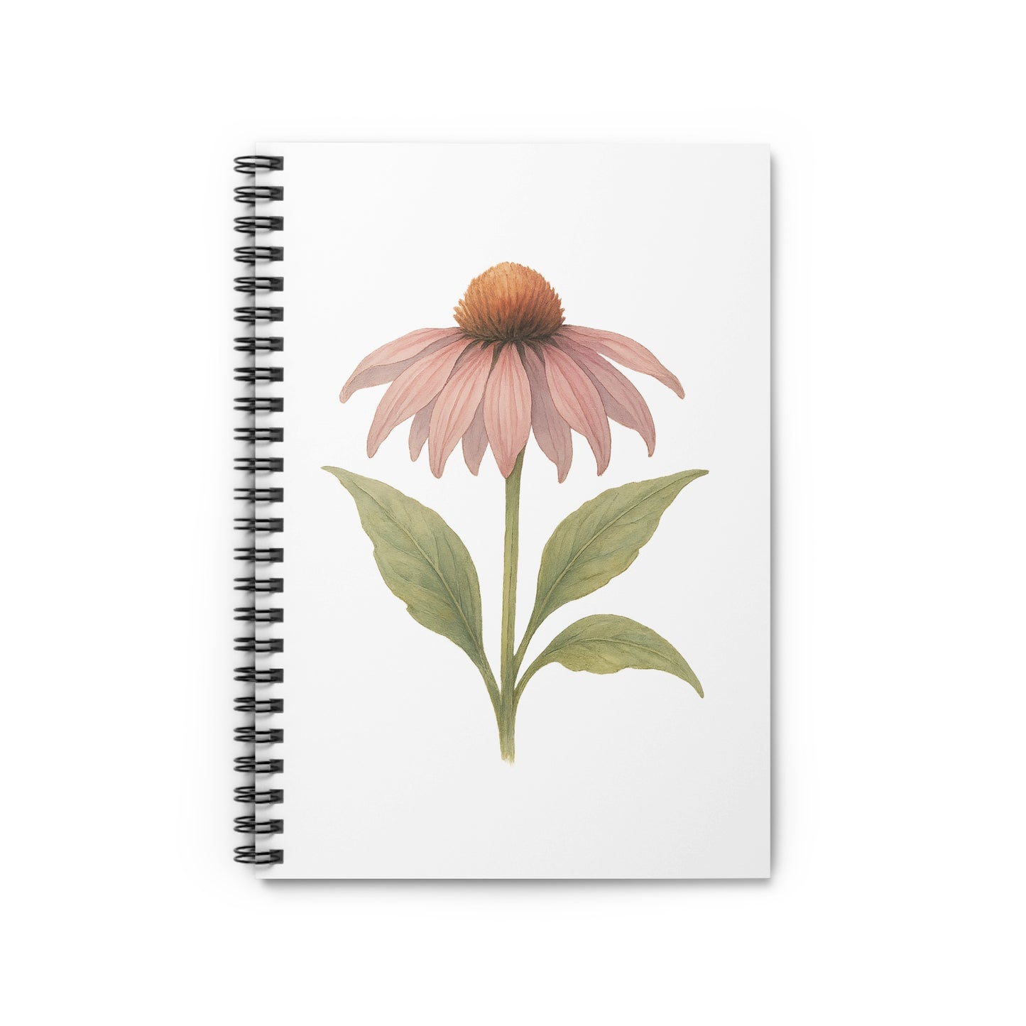Beautiful Botanical Flower Cover Spiral Notebook product type