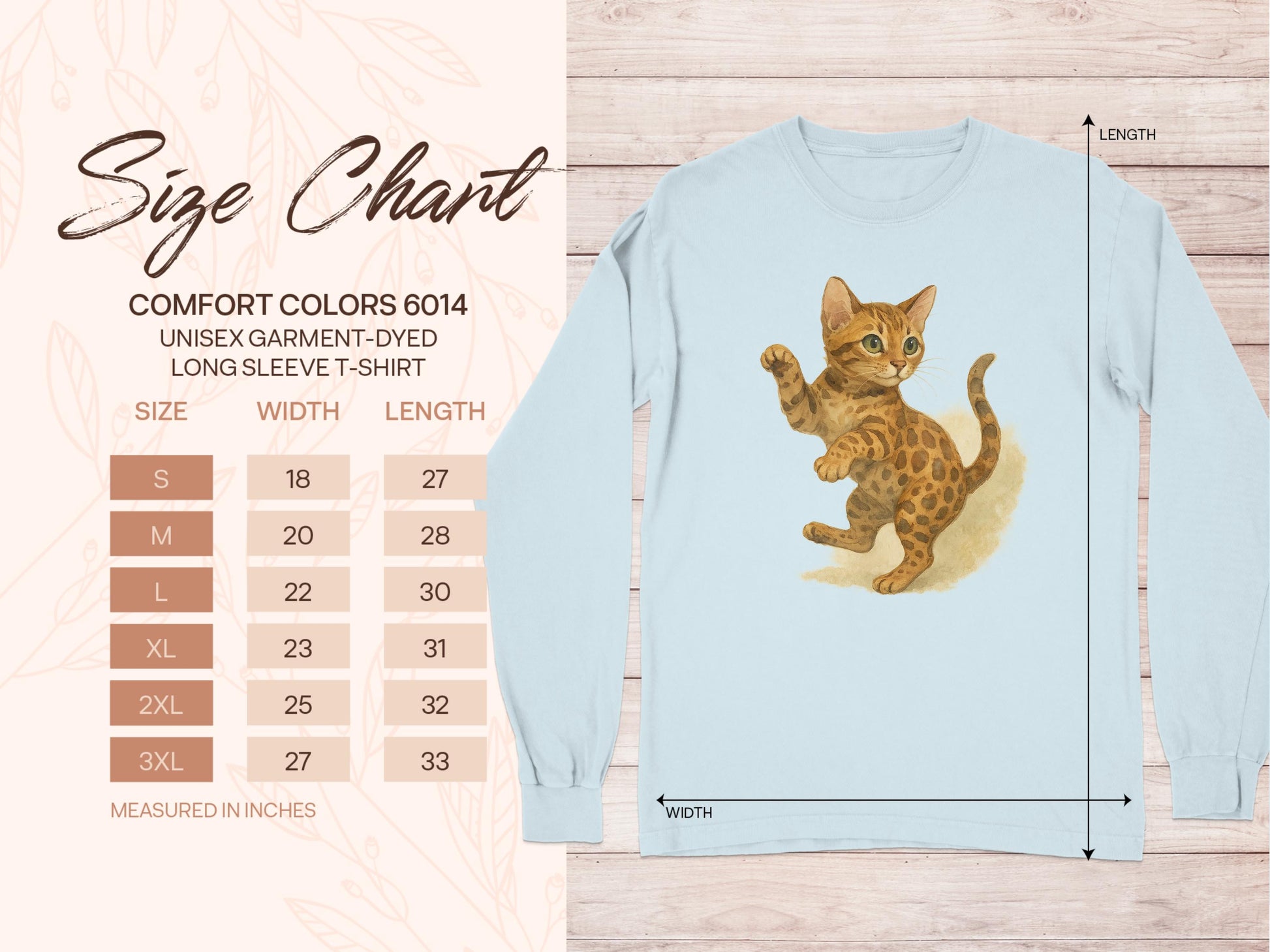 Playful Kitten on White Unisex Long Sleeve Shirt product type