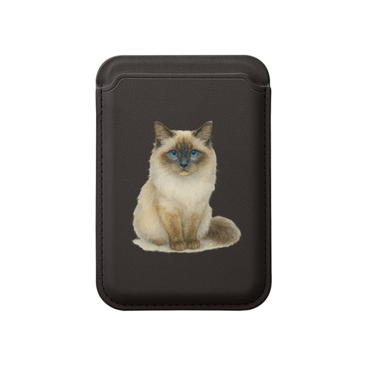 Adorable Cat Artwork Wallet Case for Cat Lovers product