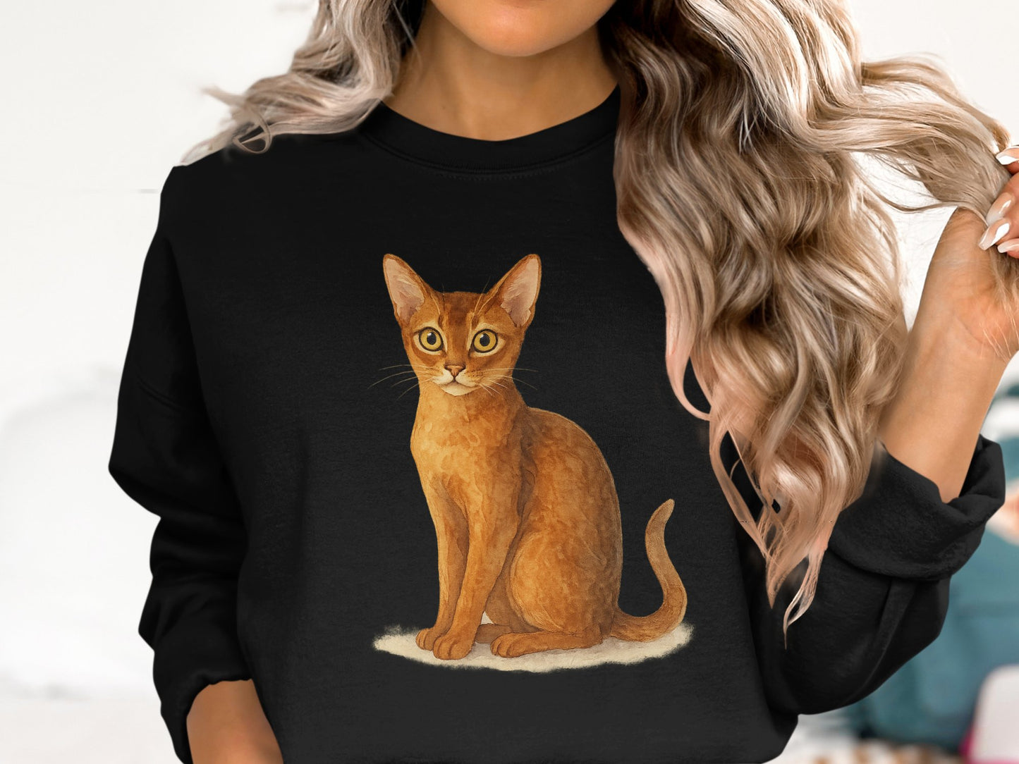 Cat Artwork Graphic Sweater Unisex Clothing Product