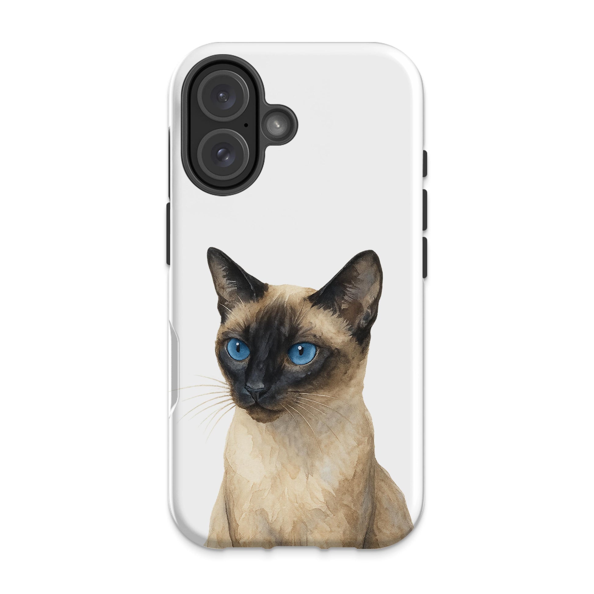 Siamese Cat Design Printed Phone Case product