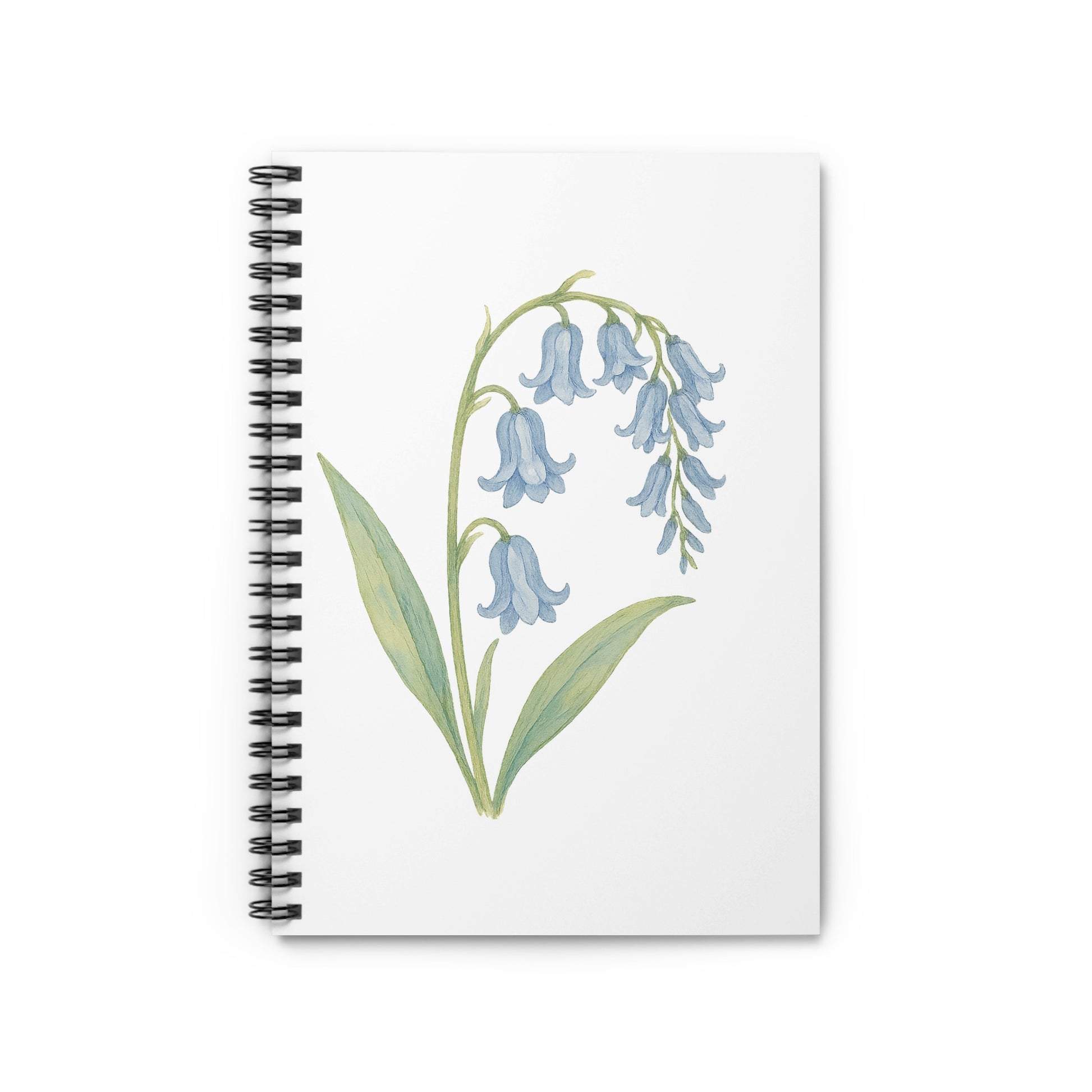 Bluebell Flower Illustration Spiral Notebook product