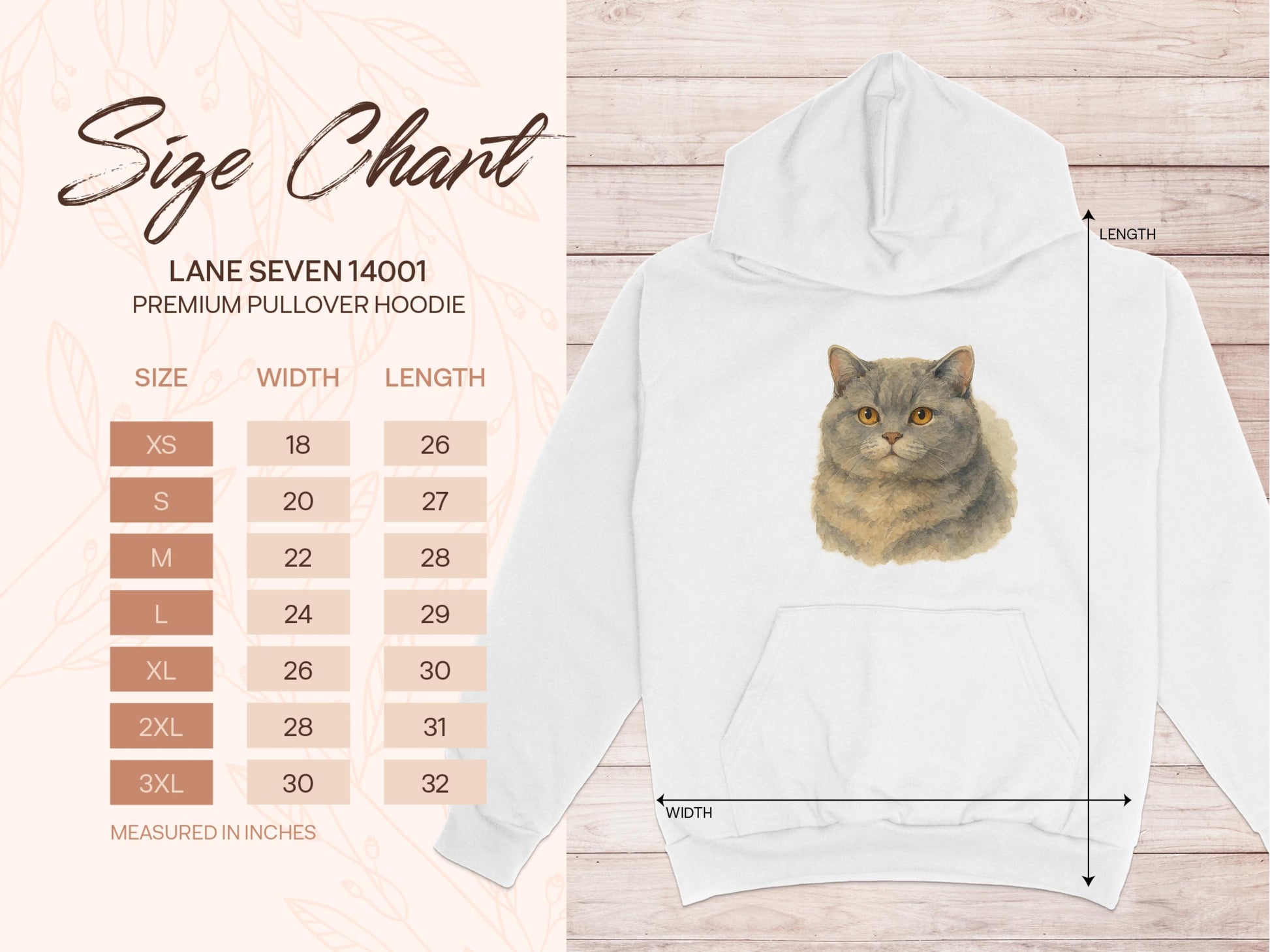 Cat Lover's Premium Pullover Hoodie product type