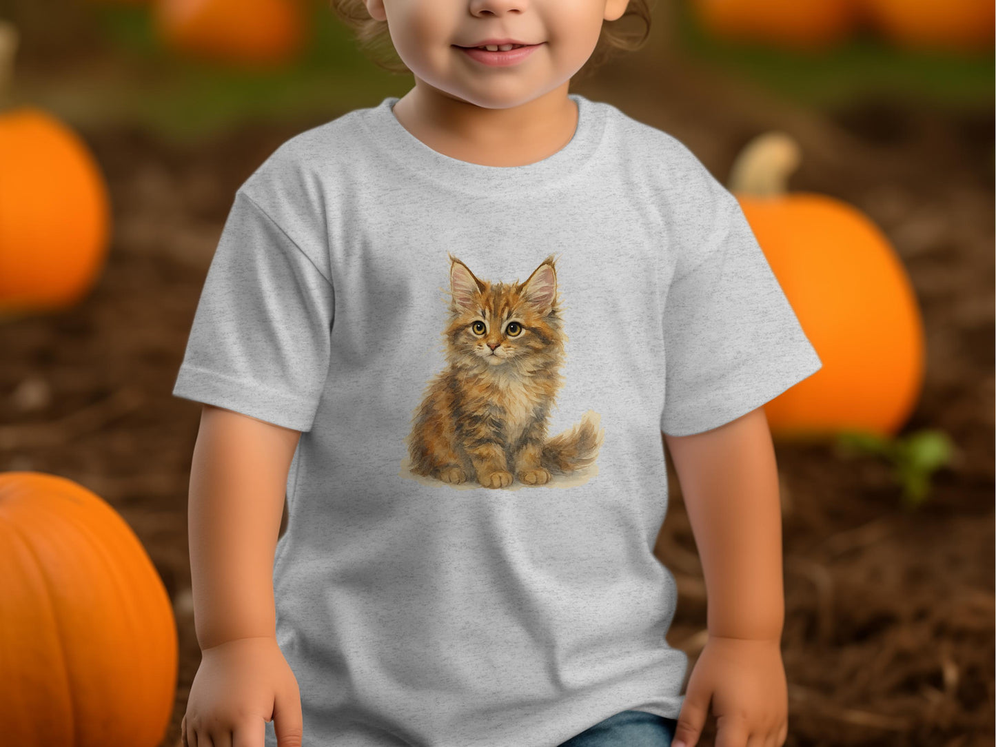 Adorable Kitten Graphic Toddler T-shirt product