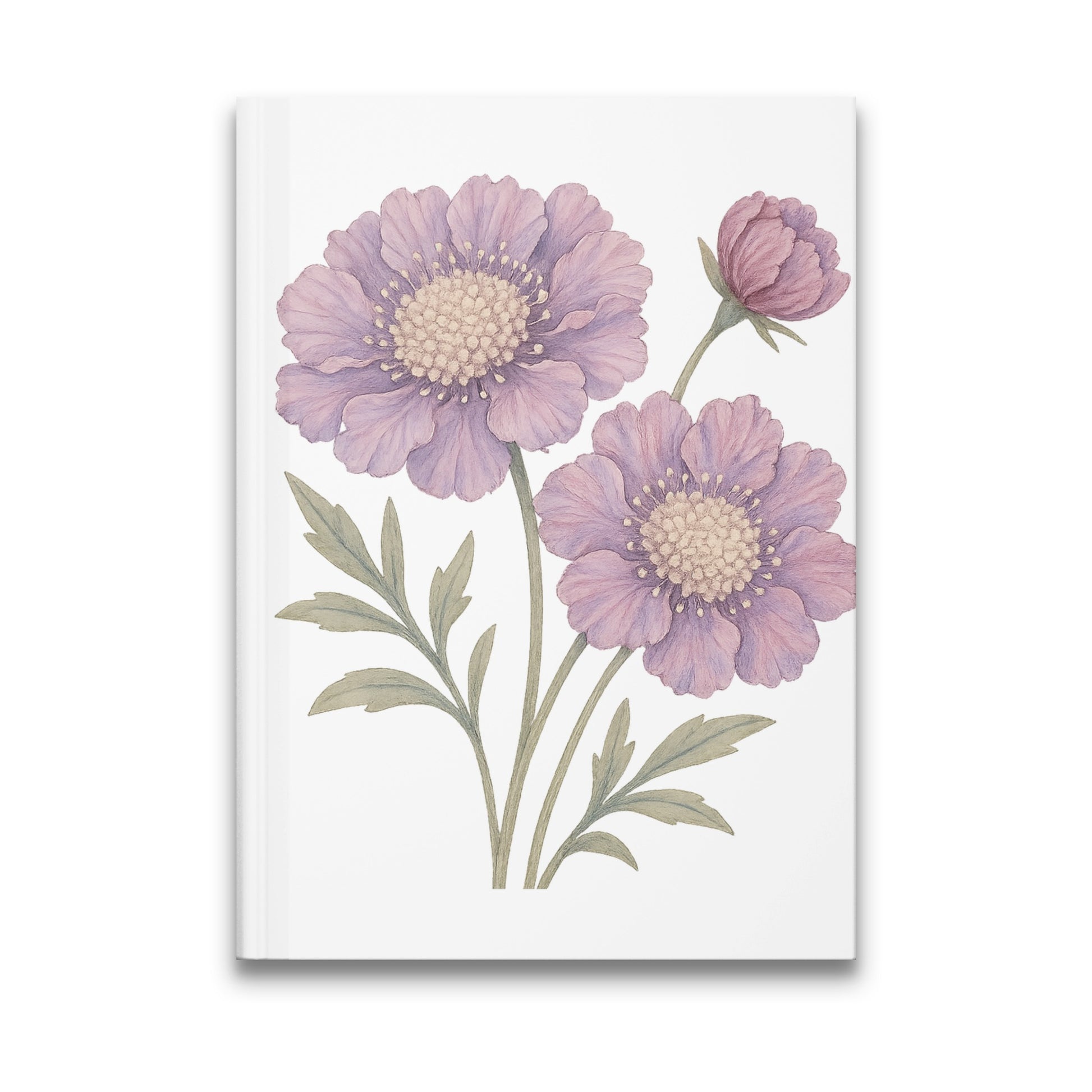 Floral Design Journal with Purple Flower Cover product